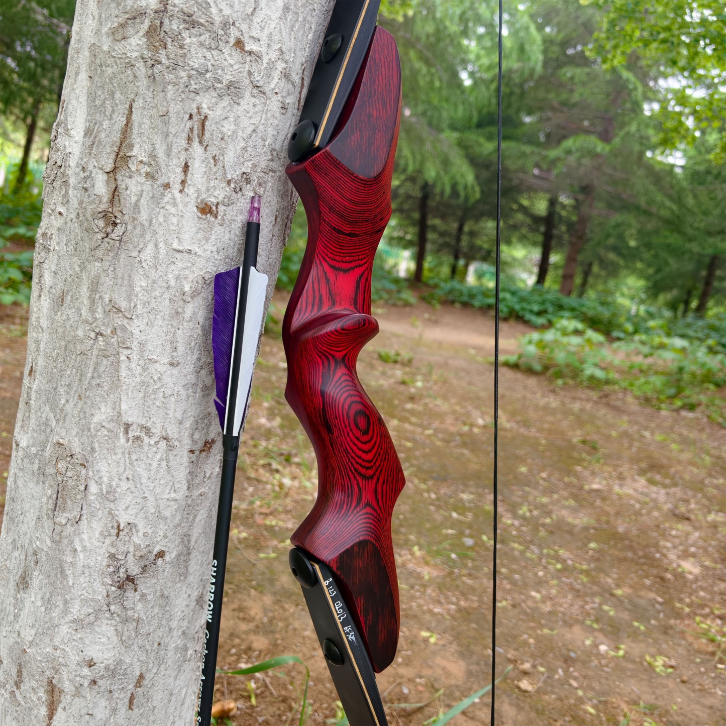 Rock Bear Recurve Bow and Arrows Kit Hunting RH 20-60lbs