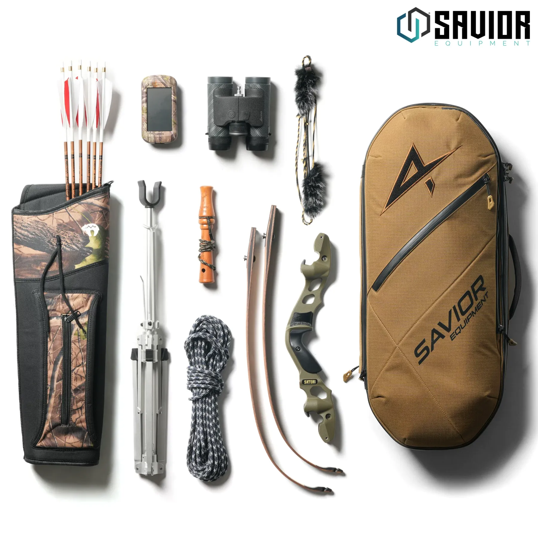 SAVIOR EQUIPMENT Hyperion 25" Recurve Archery Backpack Durable Padded Bag