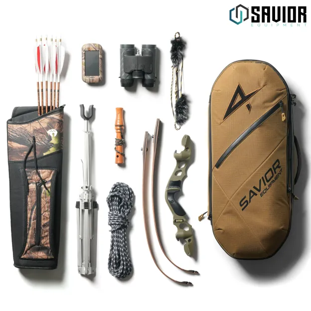 SAVIOR EQUIPMENT Hyperion 25" Recurve Archery Backpack Durable Padded Bag