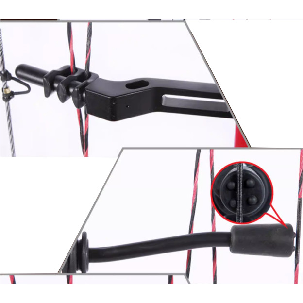 SANLIDA 50-60lbs Archery Competitive Compound Bow Kit Shooting