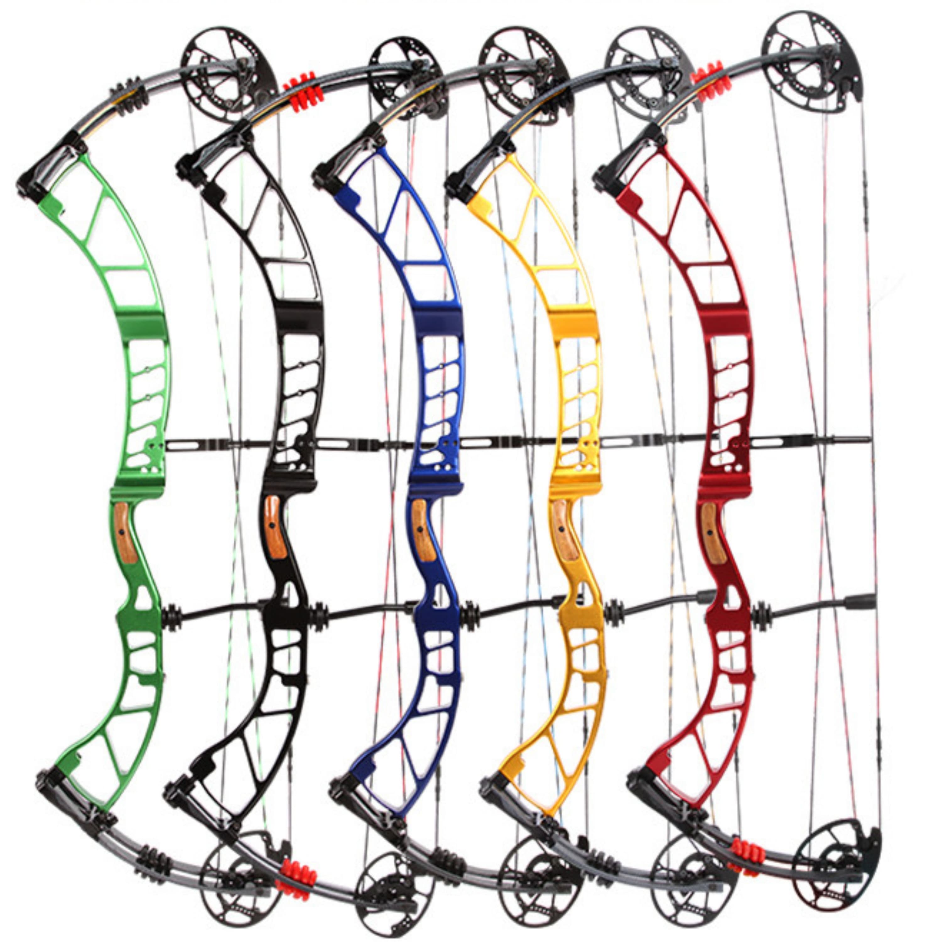 SANLIDA 50-60lbs Archery Competitive Compound Bow Kit Shooting