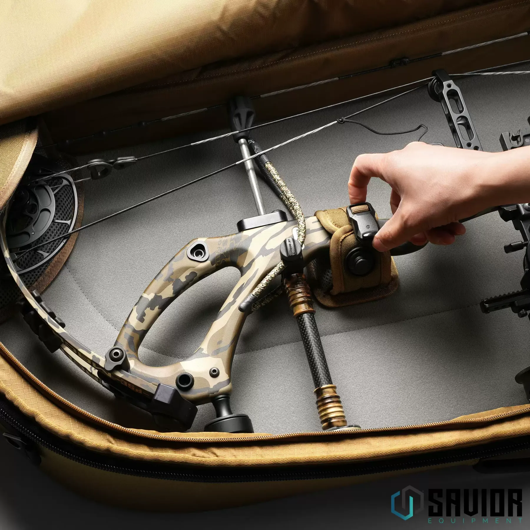 SAVIOR Hyperion Compound Bow Case 32-40" ATA Durable Archery Bag