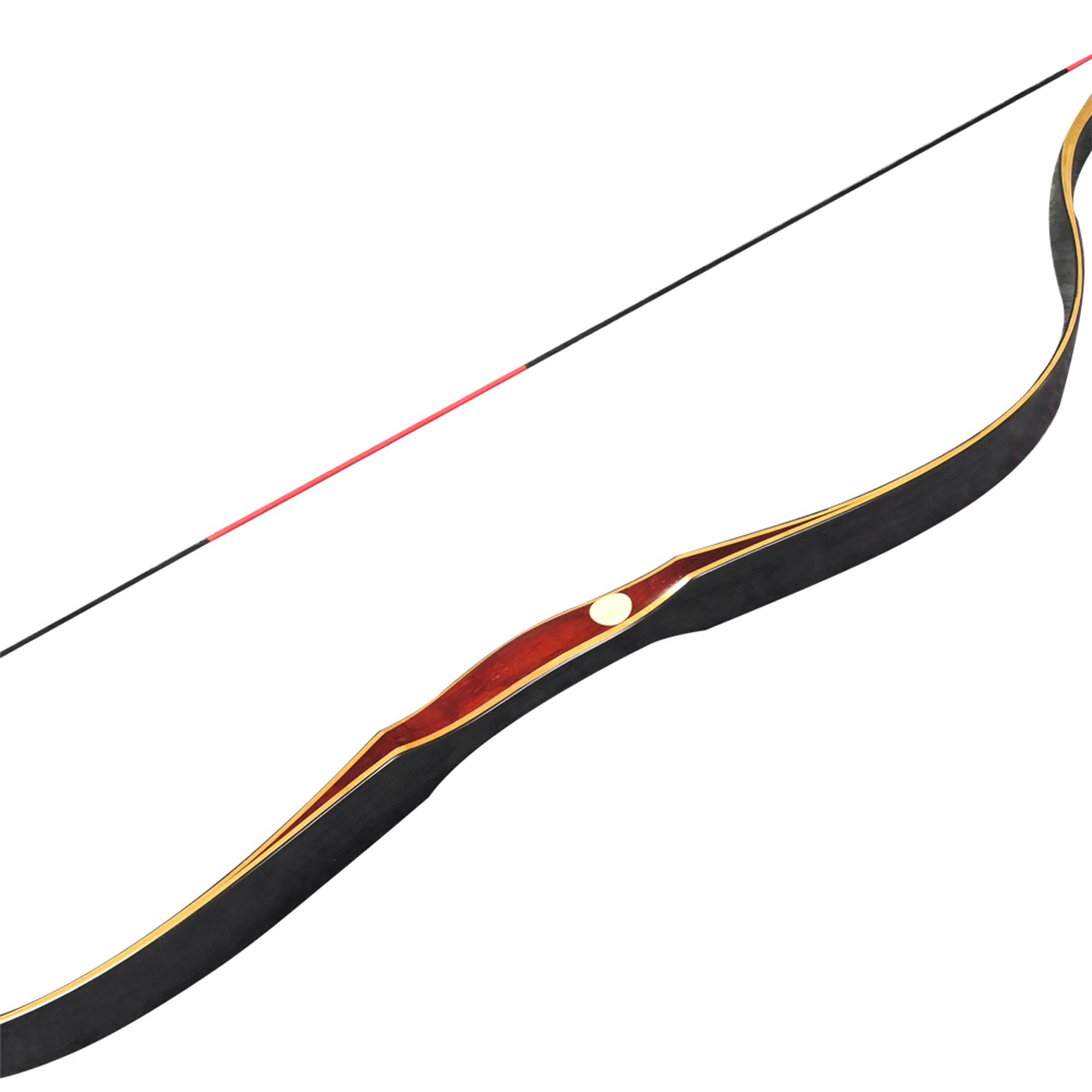 Traditional Recurve Bow Longbow Mongolian Horse Archery Hunting 20-60lbs