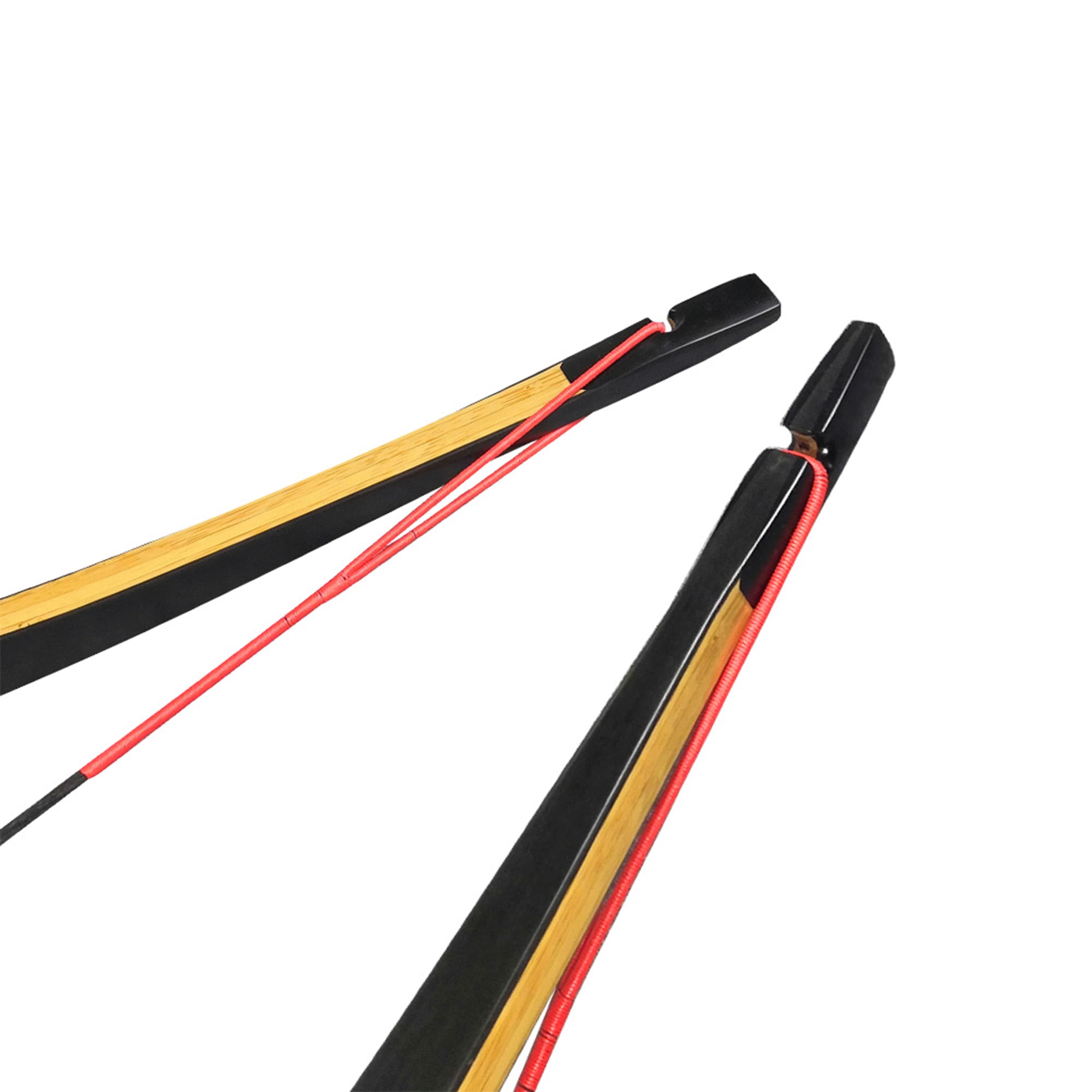 Traditional Recurve Bow Longbow Mongolian Horse Archery Hunting 20-60lbs