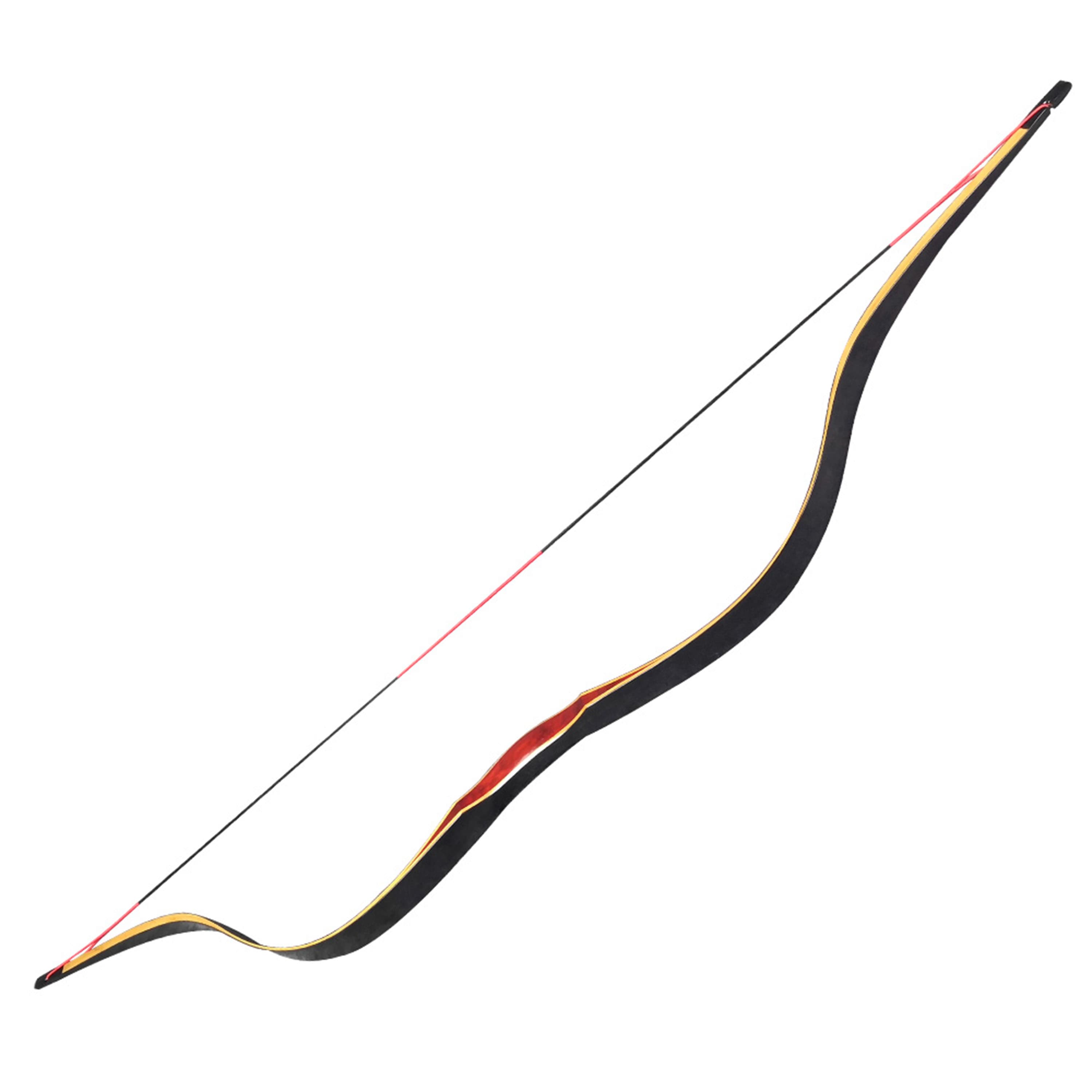 Traditional Recurve Bow Longbow Mongolian Horse Archery Hunting 20-60lbs