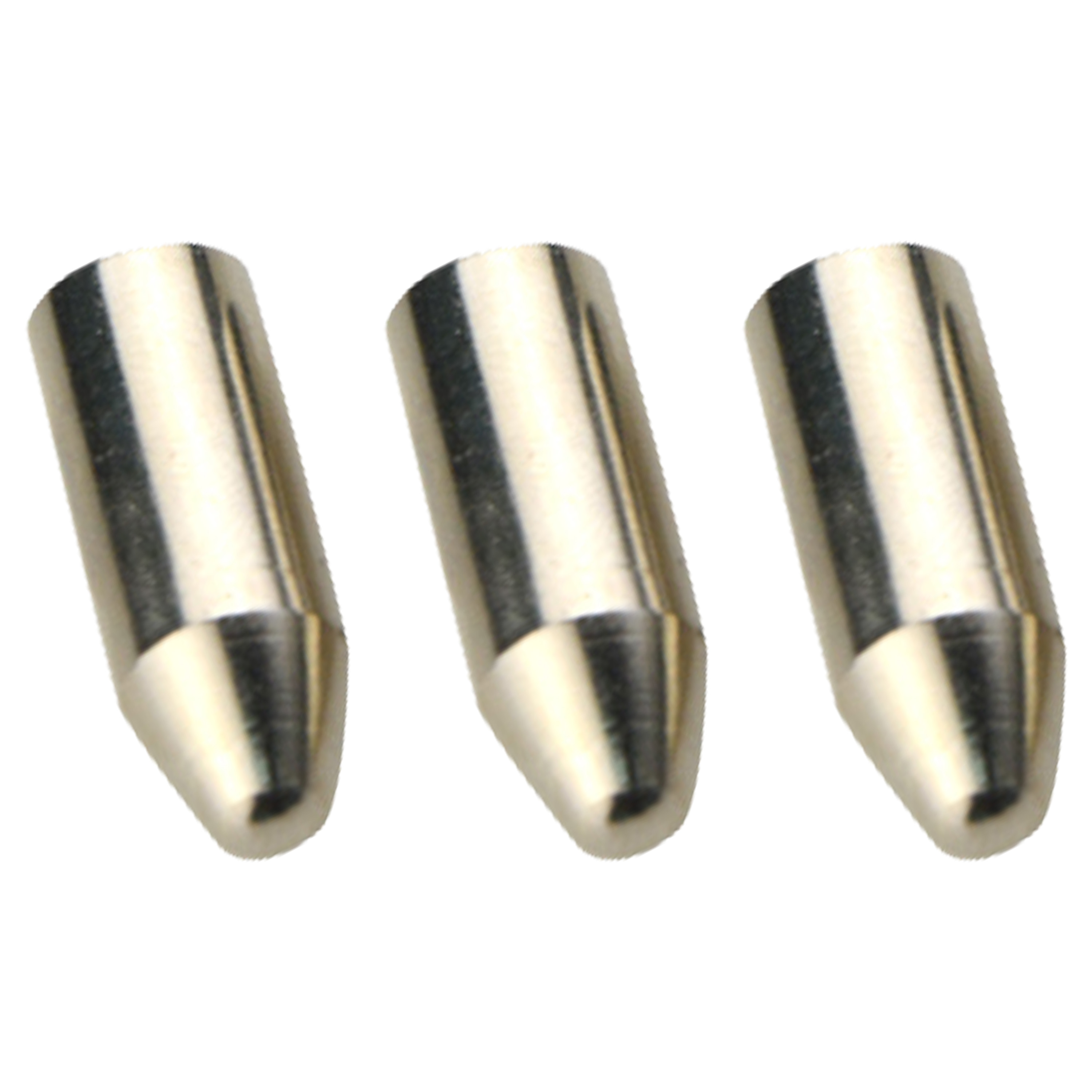Stainless Steel Blunt Arrow Points 8mm Target Practice Tips Safe