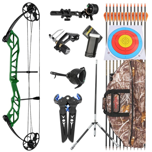TOPOINT Compound Bow 19-60lbs Archery Target Kit Shooting