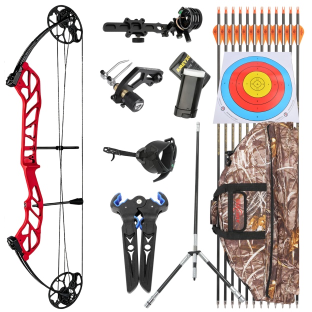 TOPOINT Compound Bow 19-60lbs Archery Target Kit Shooting