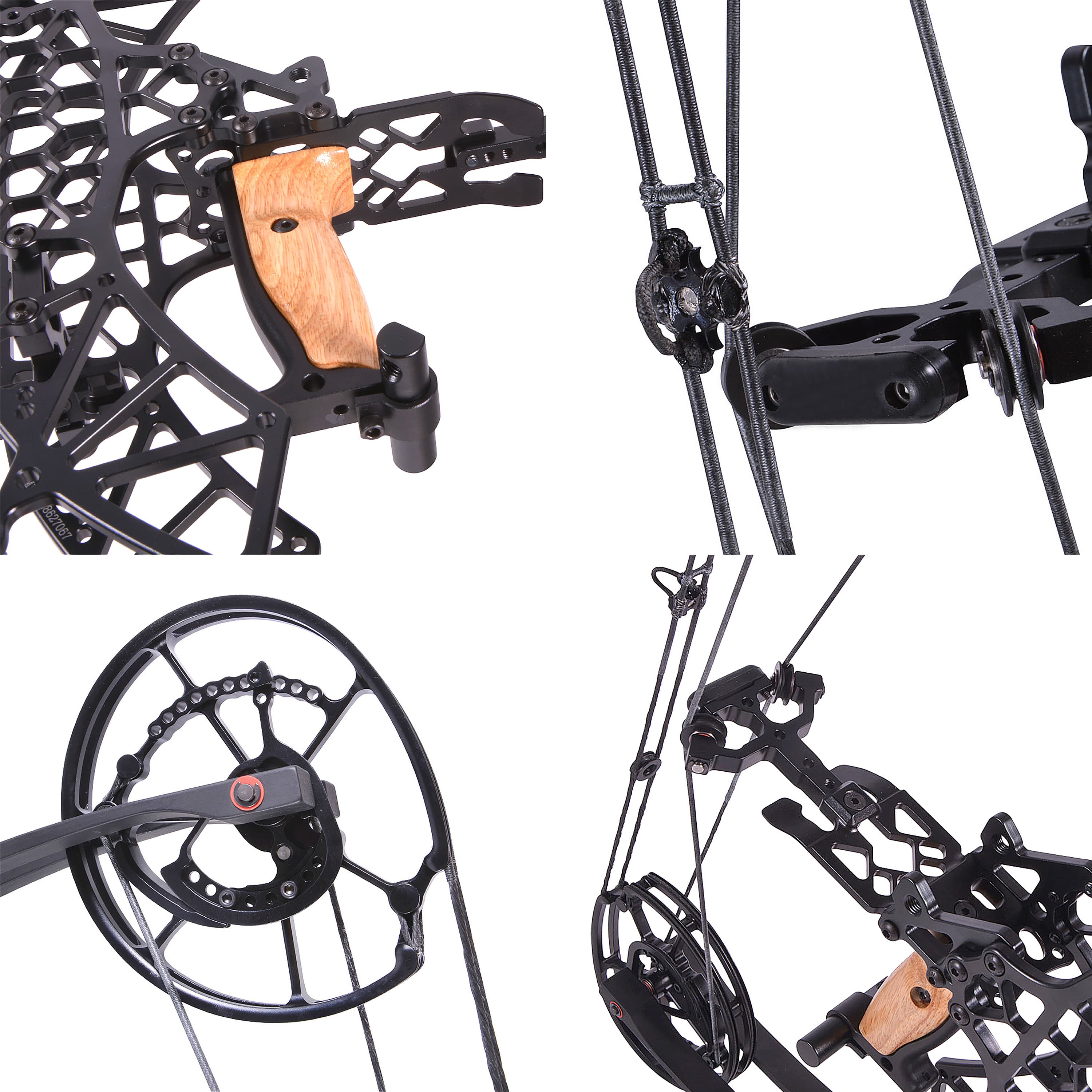 TUOLU Archery Compound Bow 35-65lbs Adjustable Hunting Bow