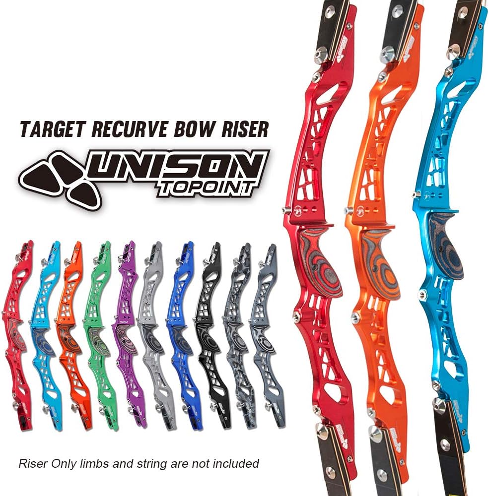 TOPOINT ARCHERY UNISON CNC ILF Recurve Bow Riser 25 inch  RH LH