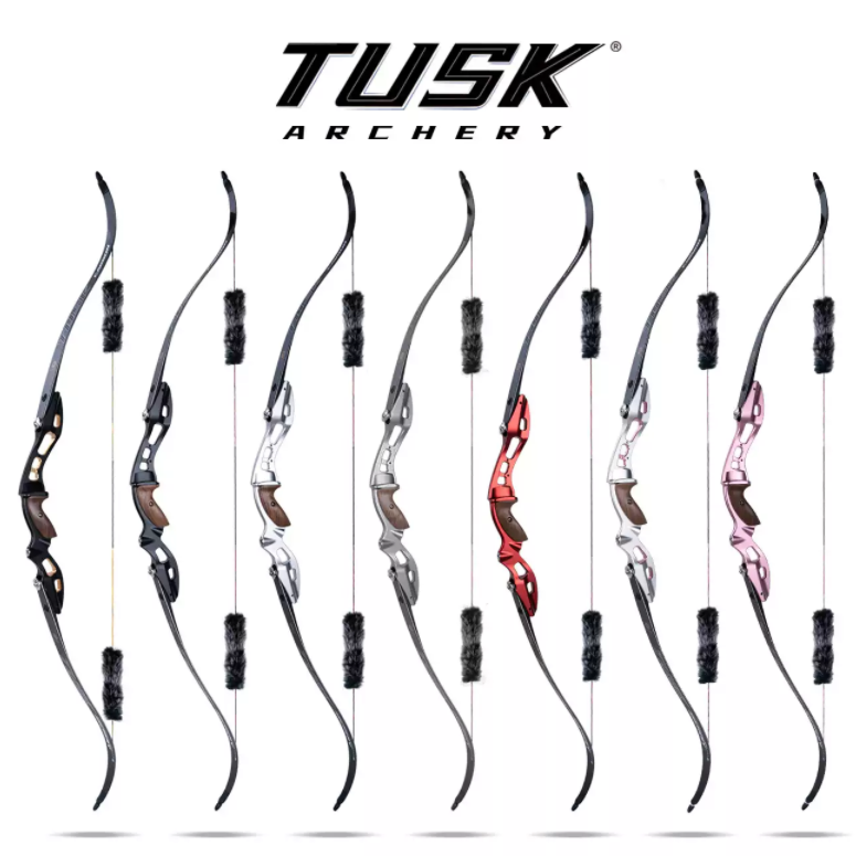 TUSK Honghu ILF Recurve Bow 62" Lightweight 20–55 lbs