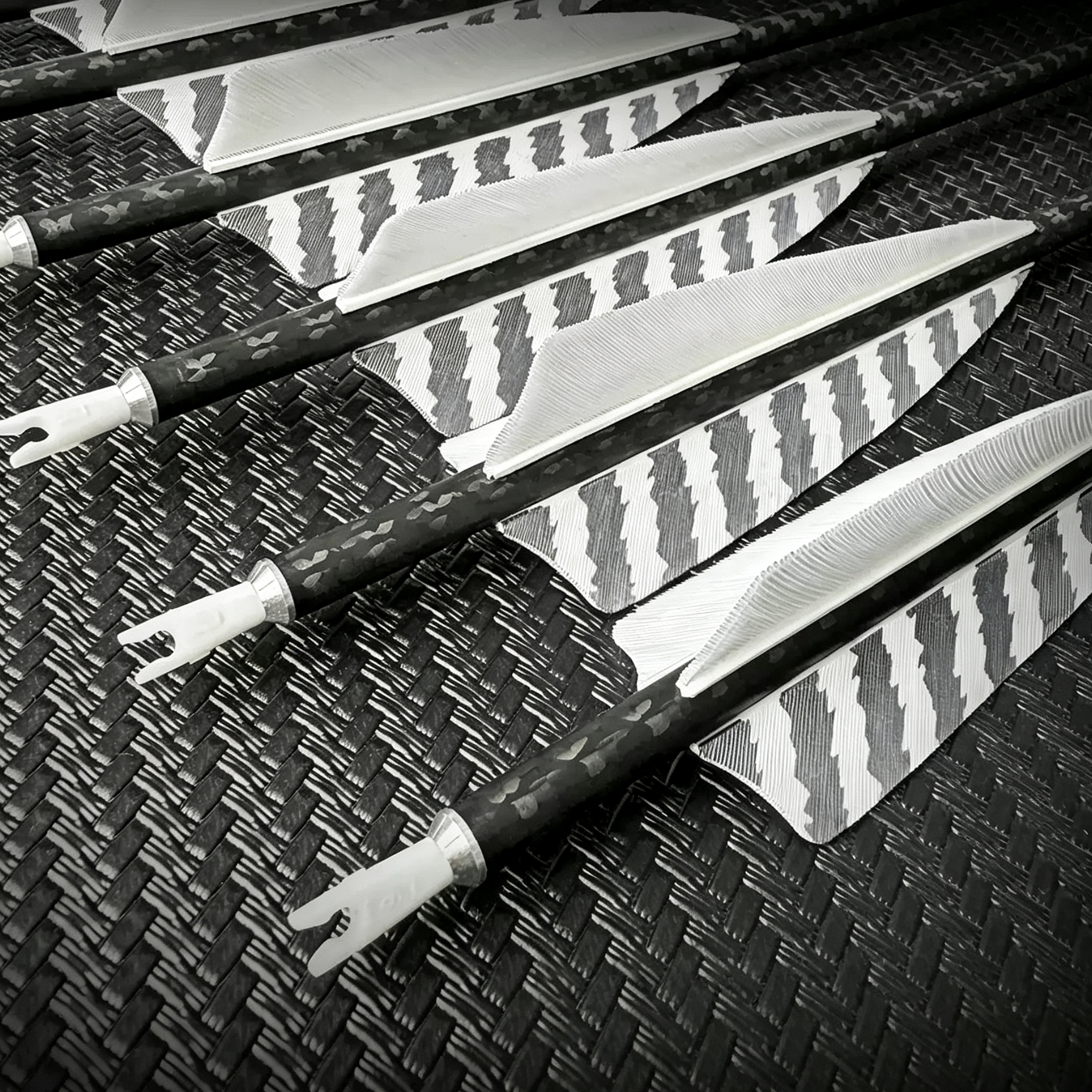 BOSEN Thunderbird Carbon Arrows 6.2mm Traditional Bow Arrows