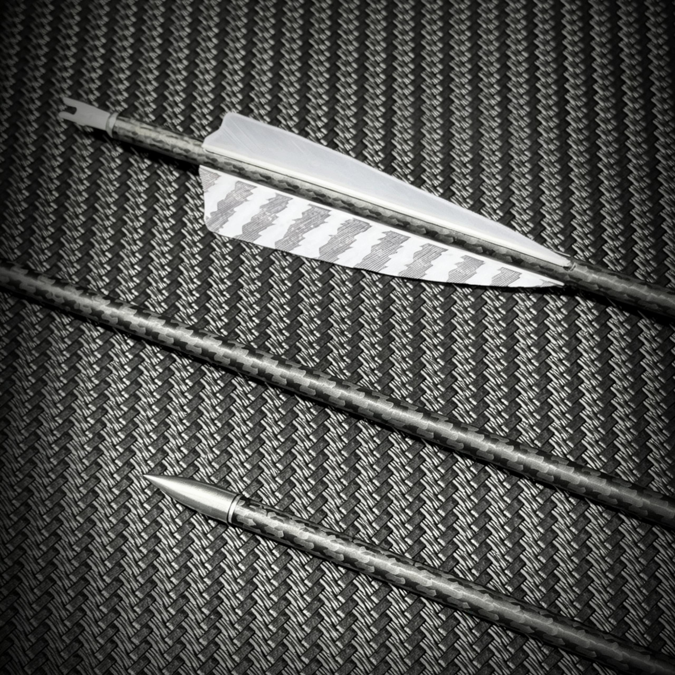 BOSEN Thunderbird Carbon Arrows 6.2mm Traditional Bow Arrows