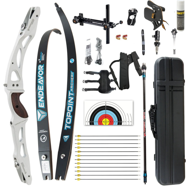 Topoint Endeavour R10 ILF Recurve Bow Set LH RH Competition Athletic