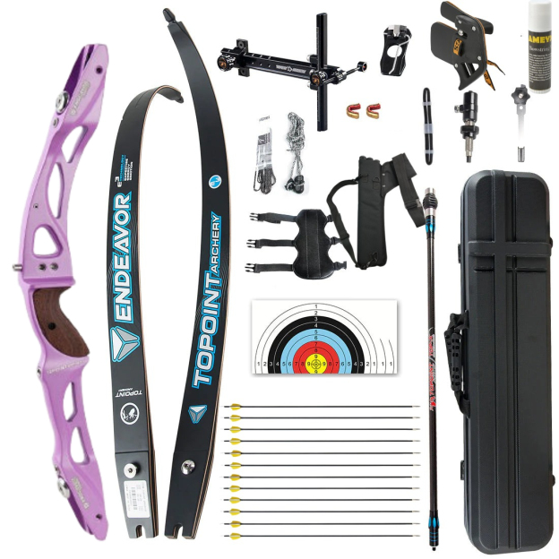 Topoint Endeavour R10 ILF Recurve Bow Set LH RH Competition Athletic