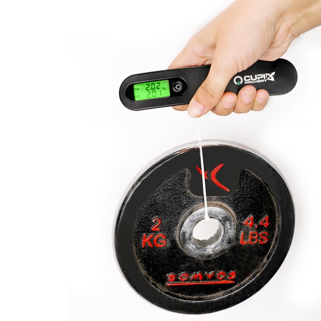 US Archery Bow Scale Luggage Draw Weight 0-110lbs Measure Tool 