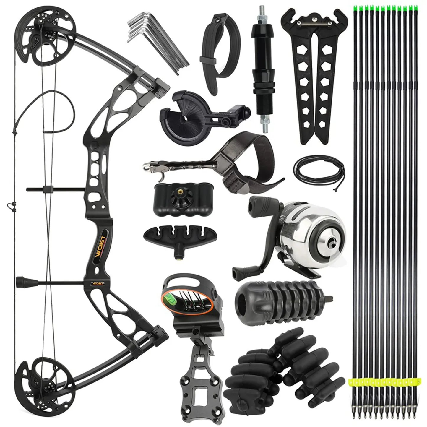 US M133 Compound Bow 0-70lbs Hunting Archery  Shooting
