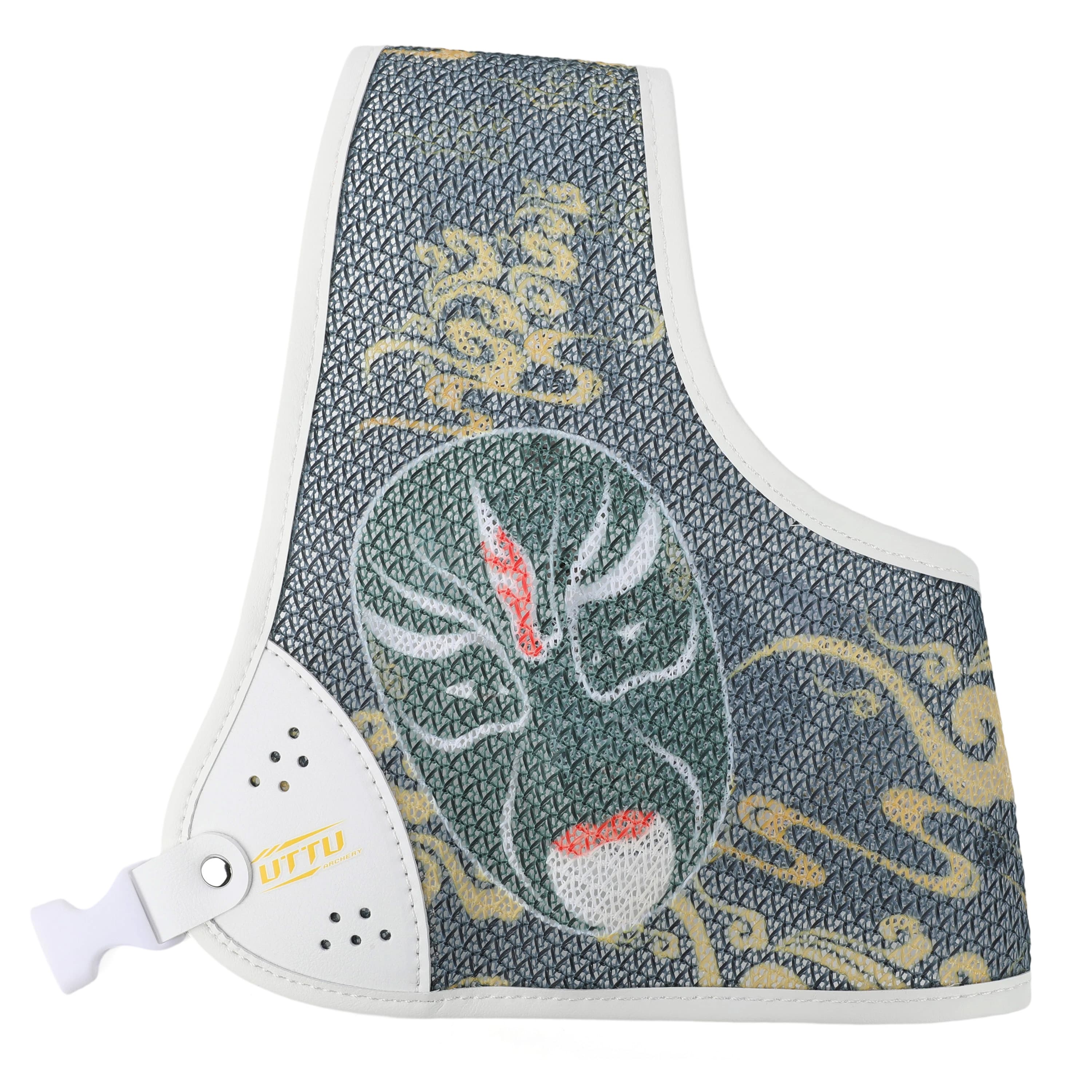 UTTU A6 Archery Chest Guard Cowhide Protector Gear Target Shooting