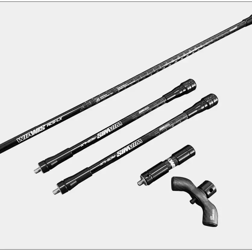 WIAWIS ACS-LX 4PCS Carbon Stabilizer System for Recurve Archery