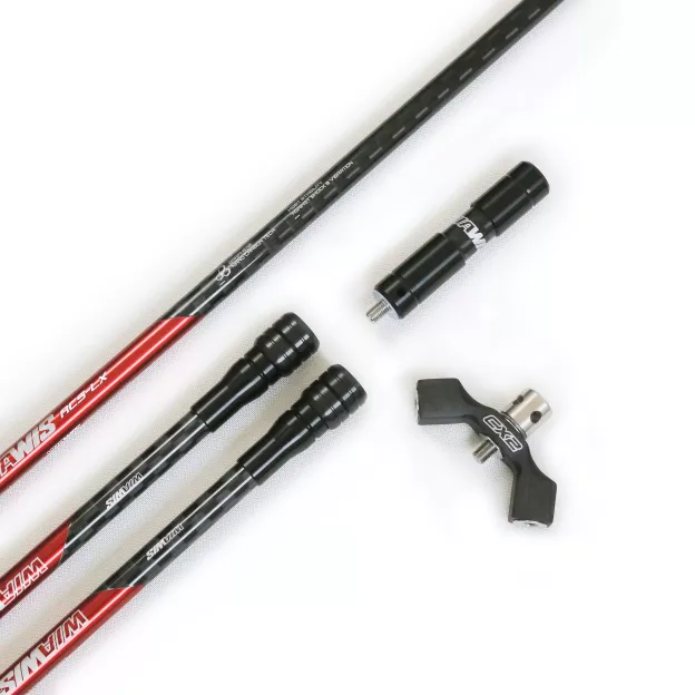 WIAWIS ACS-LX 4PCS Carbon Stabilizer System for Recurve Archery