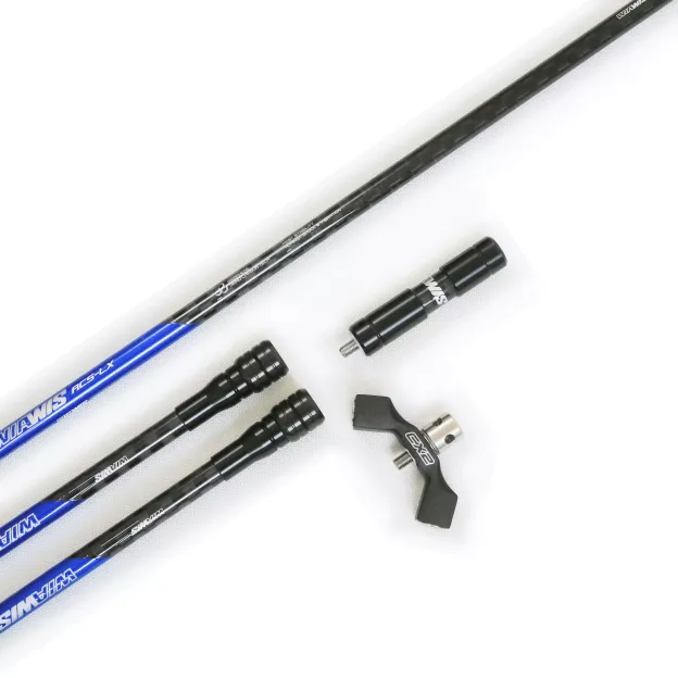 WIAWIS ACS-LX 4PCS Carbon Stabilizer System for Recurve Archery