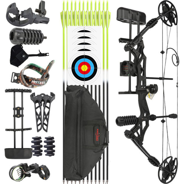 KAIMEI HAN Compound Bow 30-70lbs Archery Target Bow and Arrows