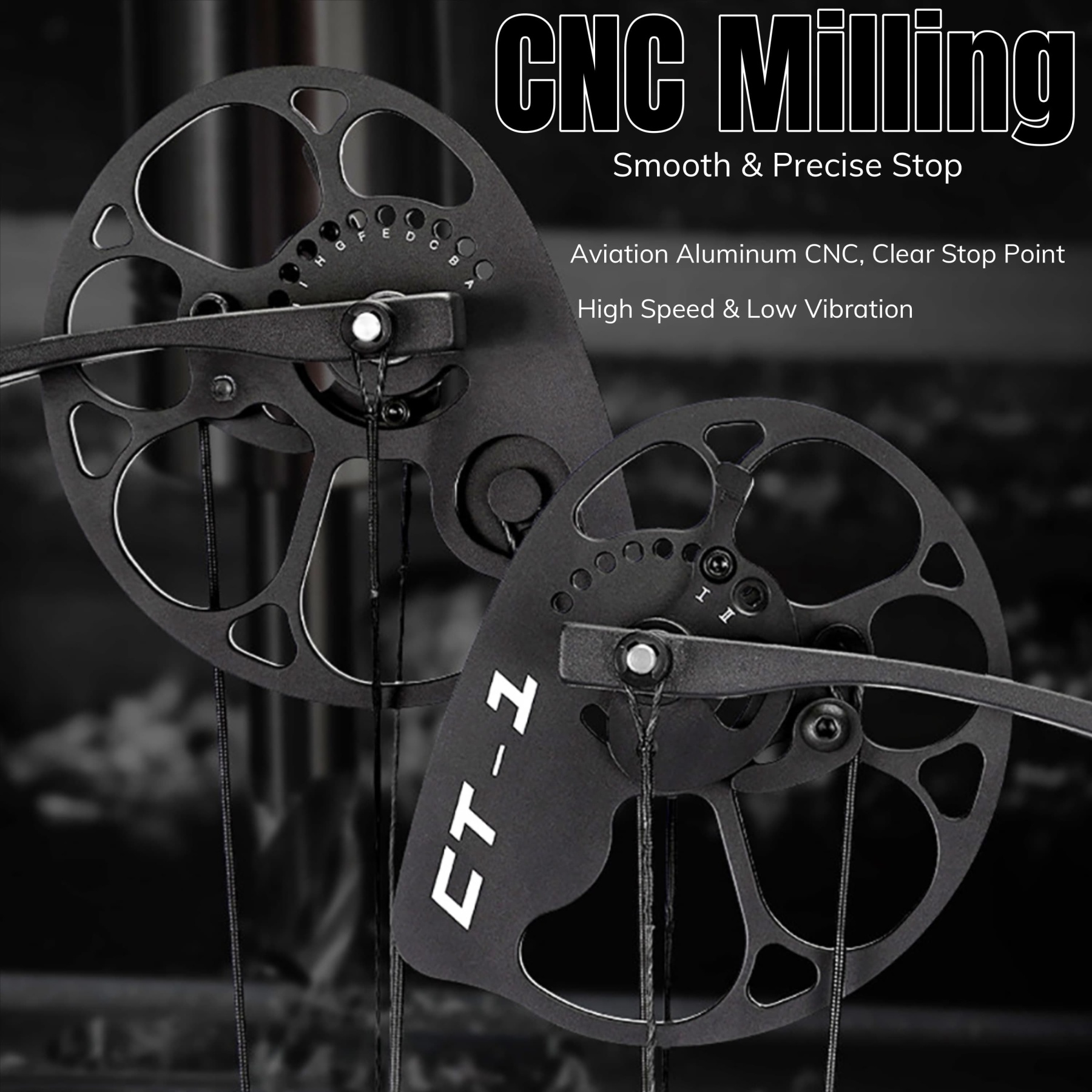 WOLFMAN Archery Compound Bow Arrows 30-70lbs Target Shooting RH