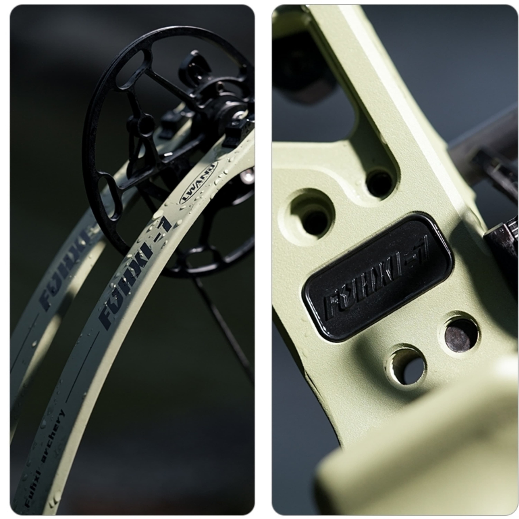 WOLFMAN Archery Compound Bow Arrows 40-70lbs Target Shooting RH