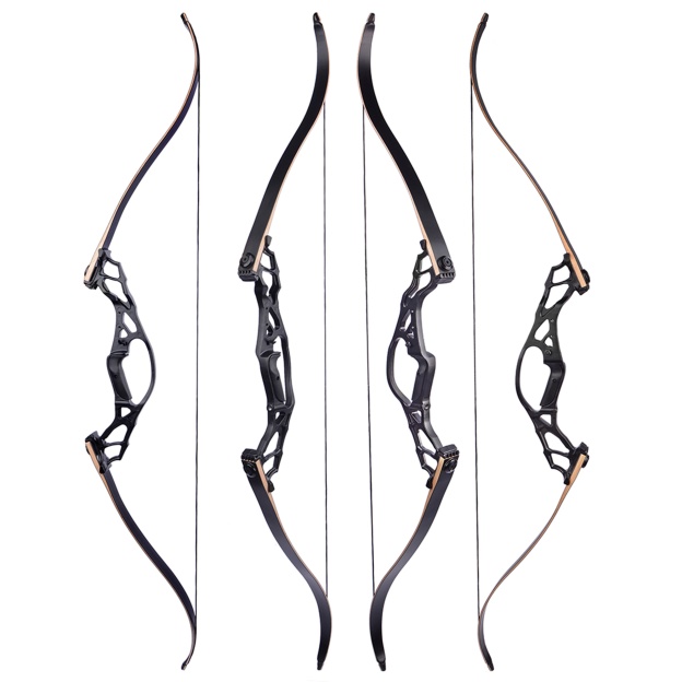 WOLFMAN Archery Takedown Recurve Bow Set 30-60lbs 62'' Hunting Shooting