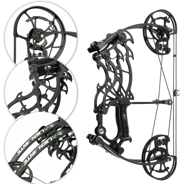 WOLFMAN Compound Bow 30-70lbs Archery Target Kit Shooting