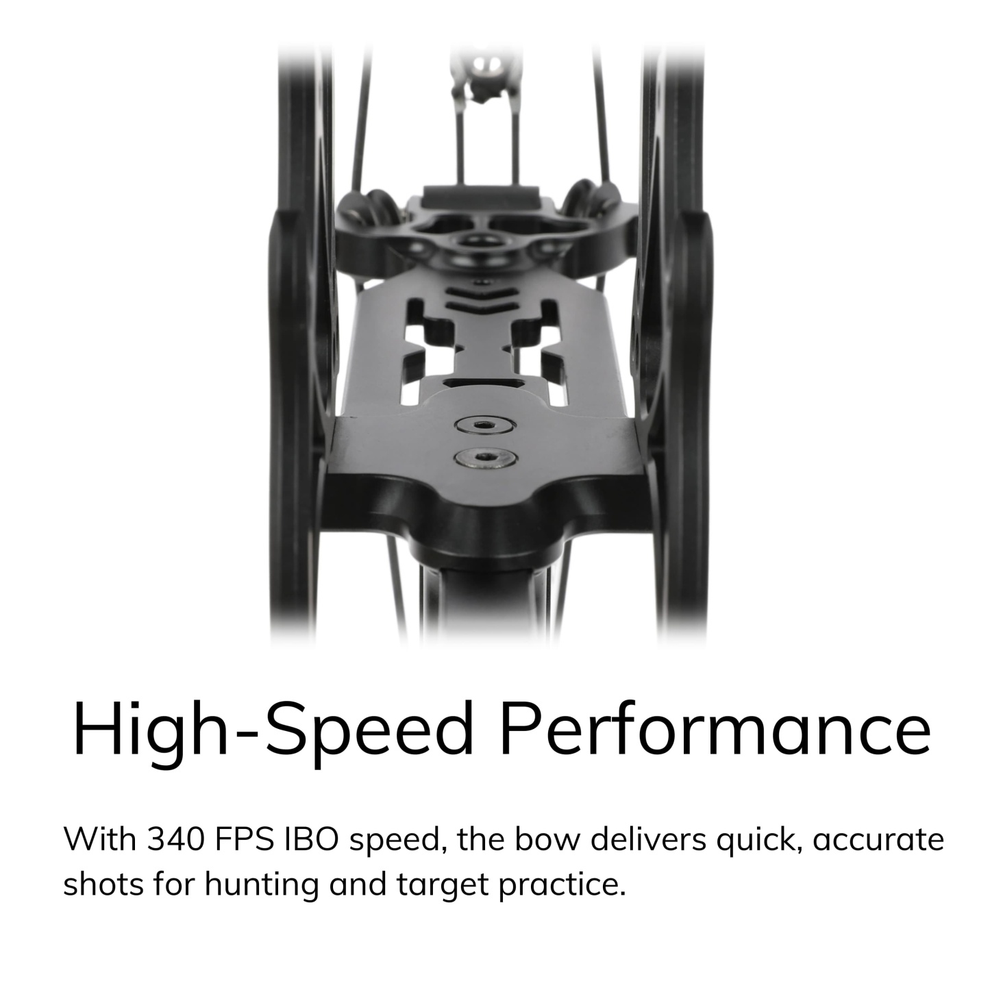 WOLFMAN Compound Bow 30-70lbs Archery Target Kit Shooting