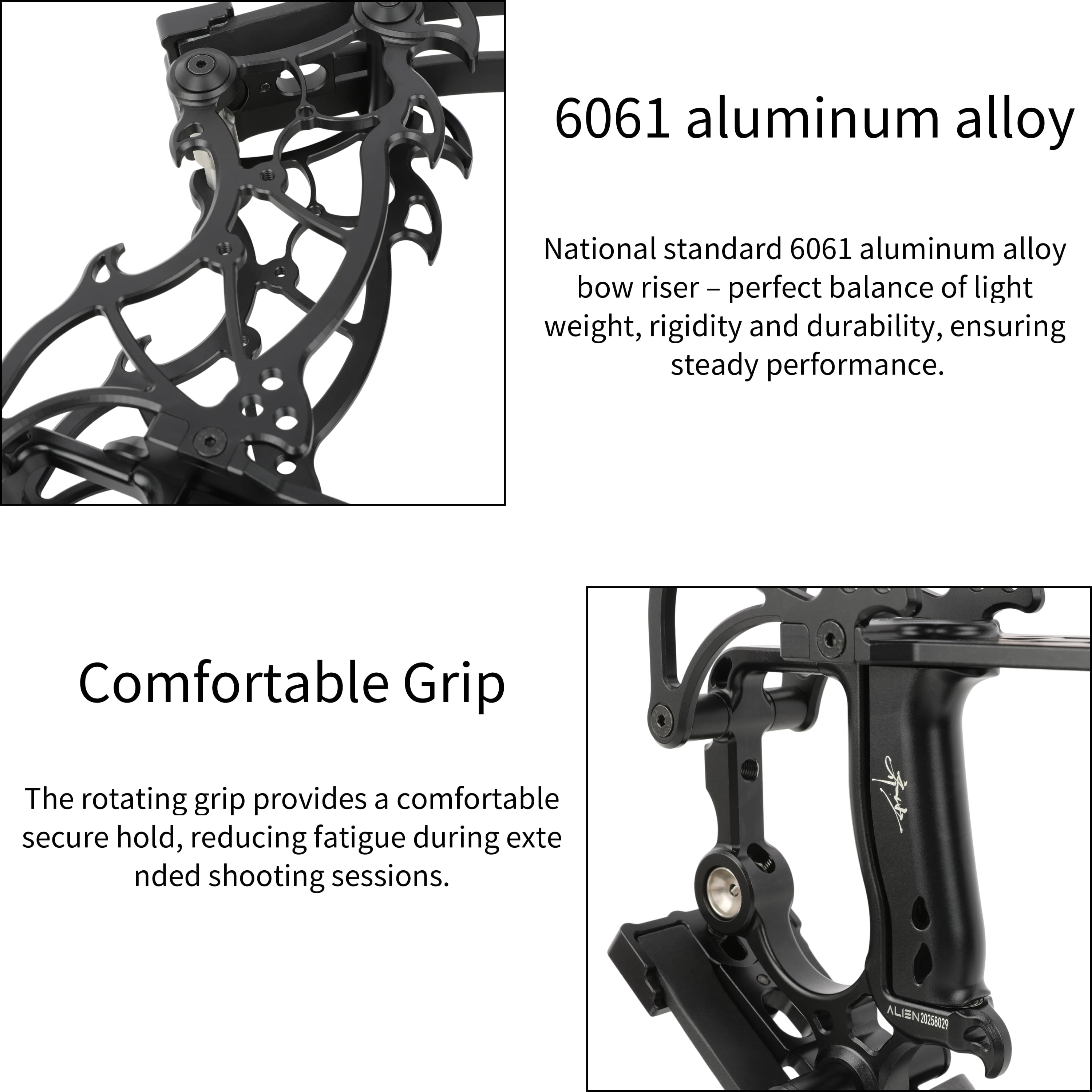 WOLFMAN Compound Bow 30-70lbs Archery Target Kit Shooting