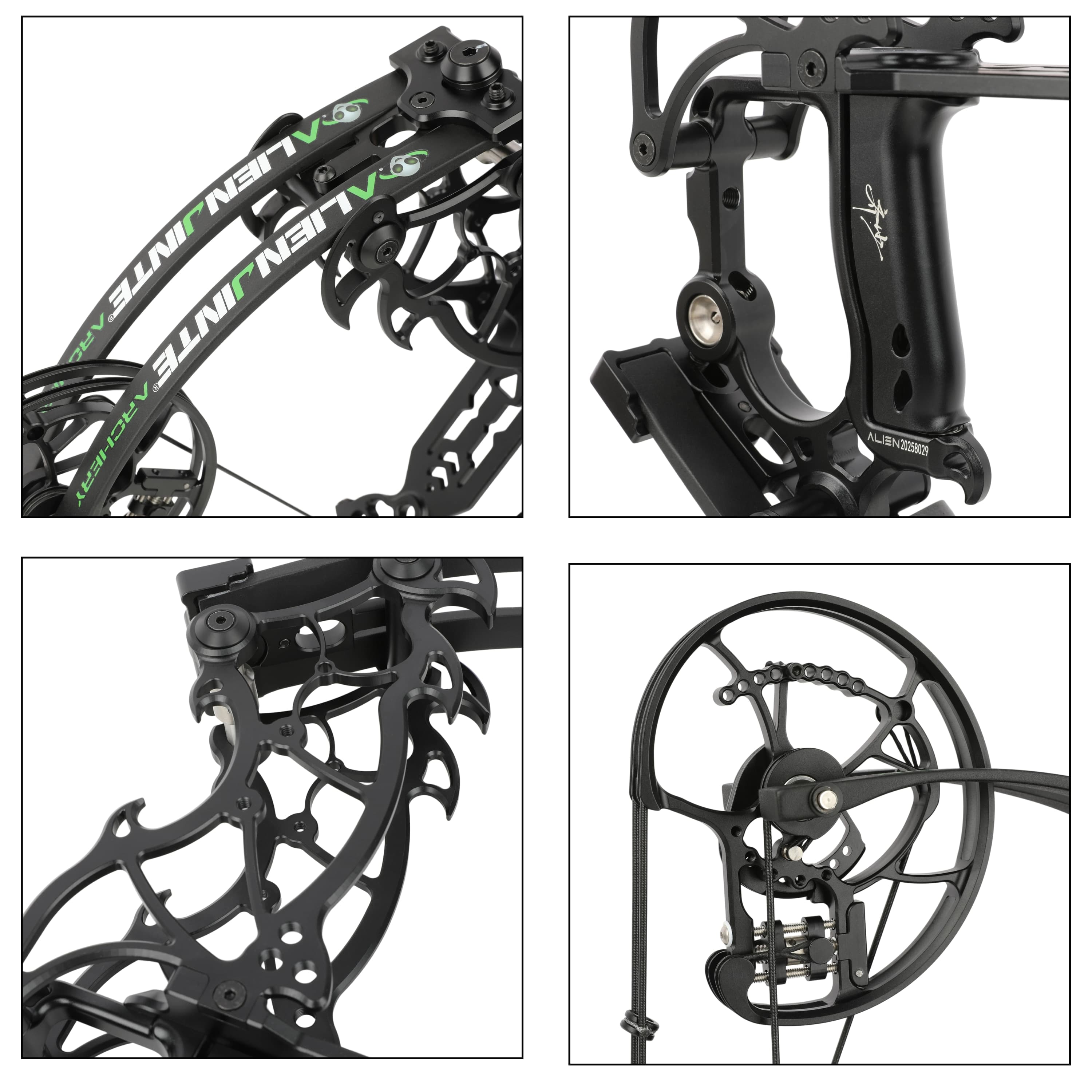 WOLFMAN Compound Bow 30-70lbs Archery Target Kit Shooting