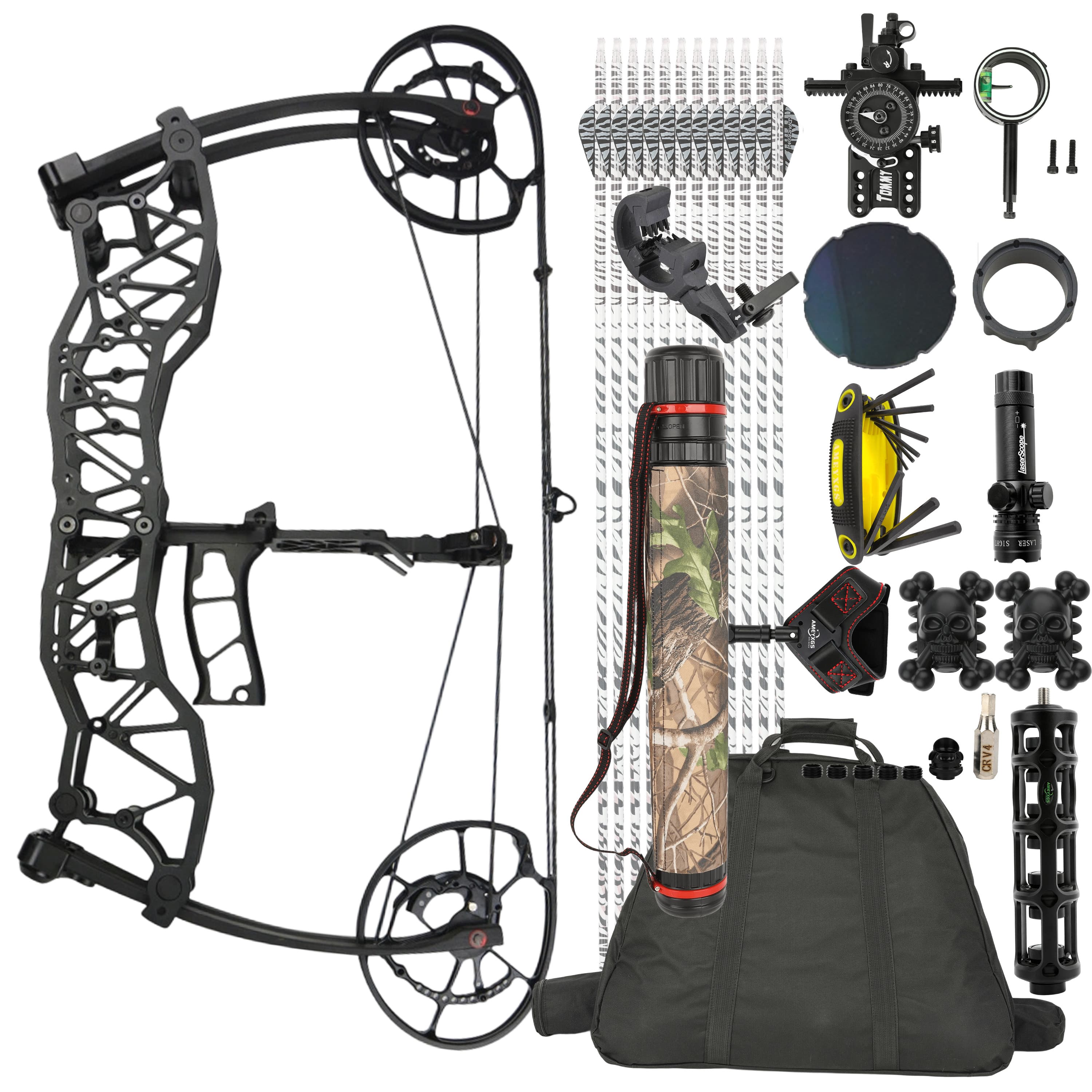 WOLFMAN Compound Bow 40-60lbs Archery Hunting Shooting