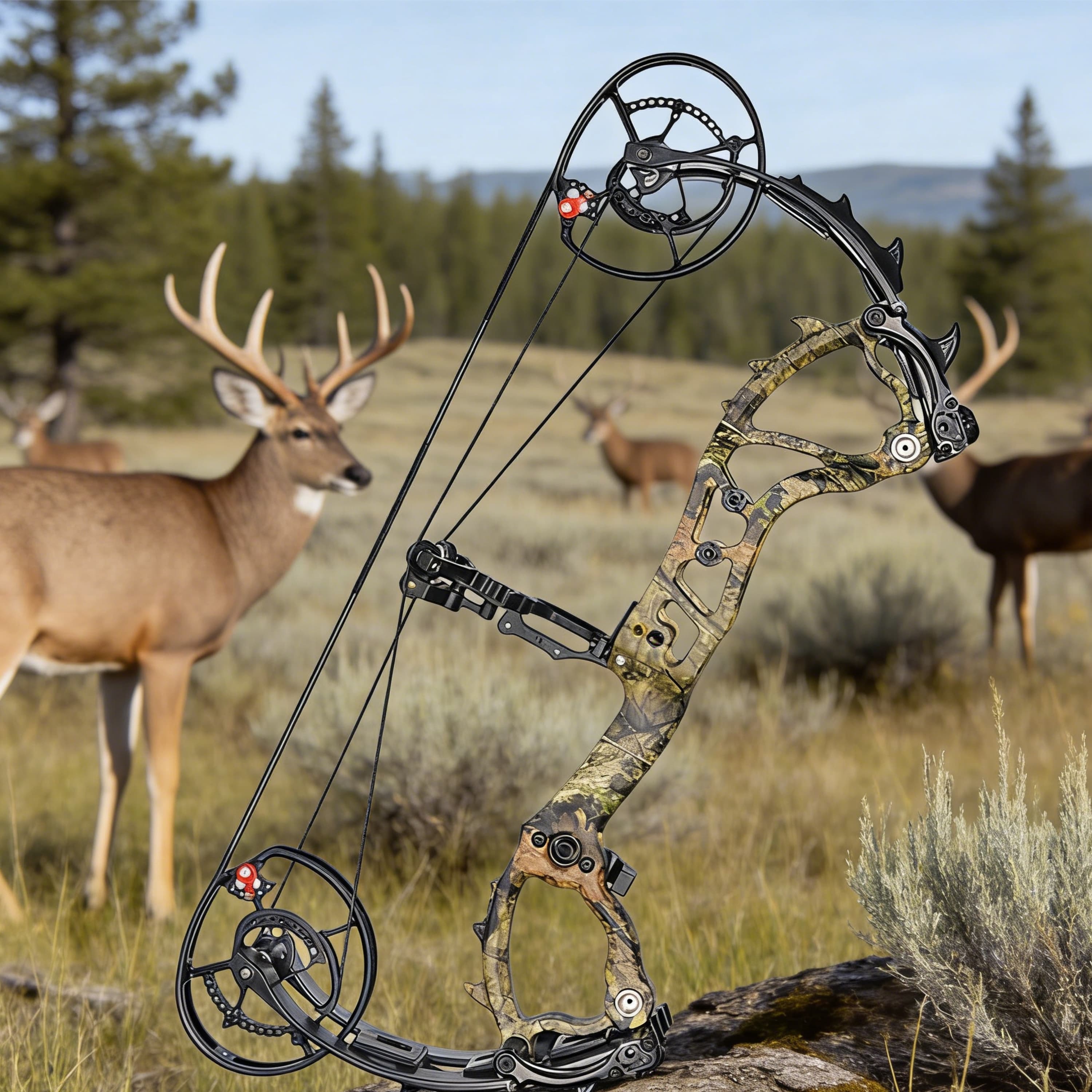 WOLFMAN Compound Bow 50-70lbs Archery Hunting Shooting