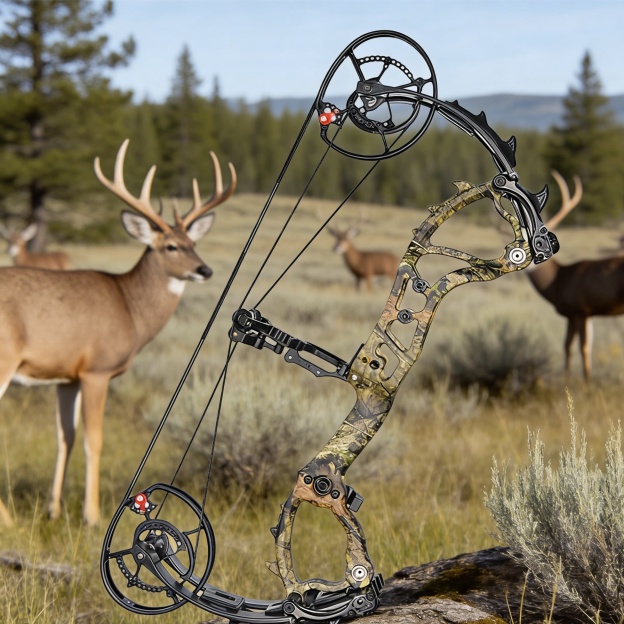WOLFMAN Compound Bow 50-70lbs Archery Hunting Shooting