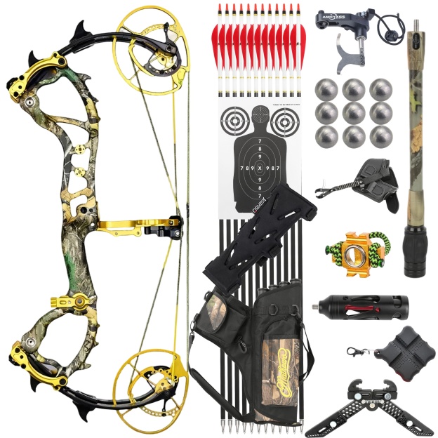 WOLFMAN Compound Bow 50-70lbs Archery Hunting Shooting