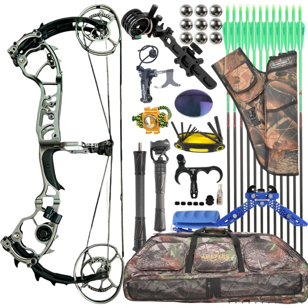 WOLFMAN Compound Bow 50-70lbs Archery Hunting Shooting