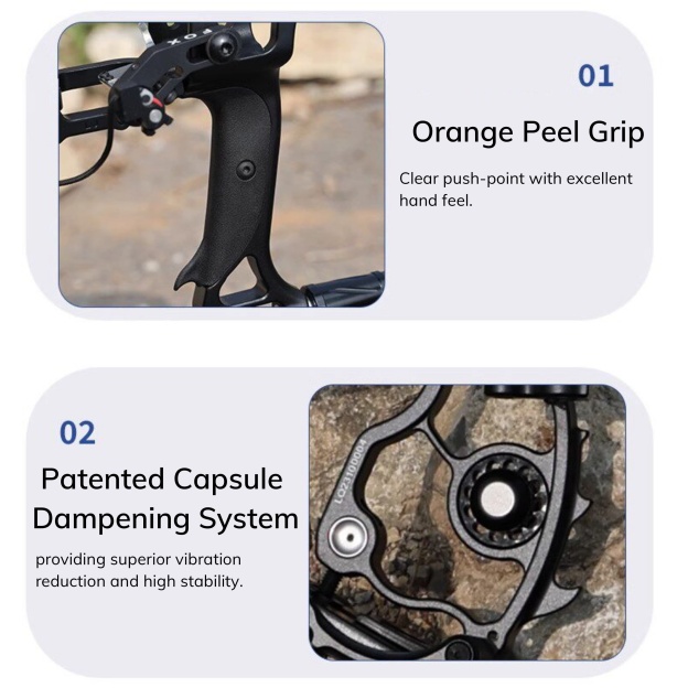 WOLFMAN Compound Bow 50-70lbs Archery Hunting Shooting