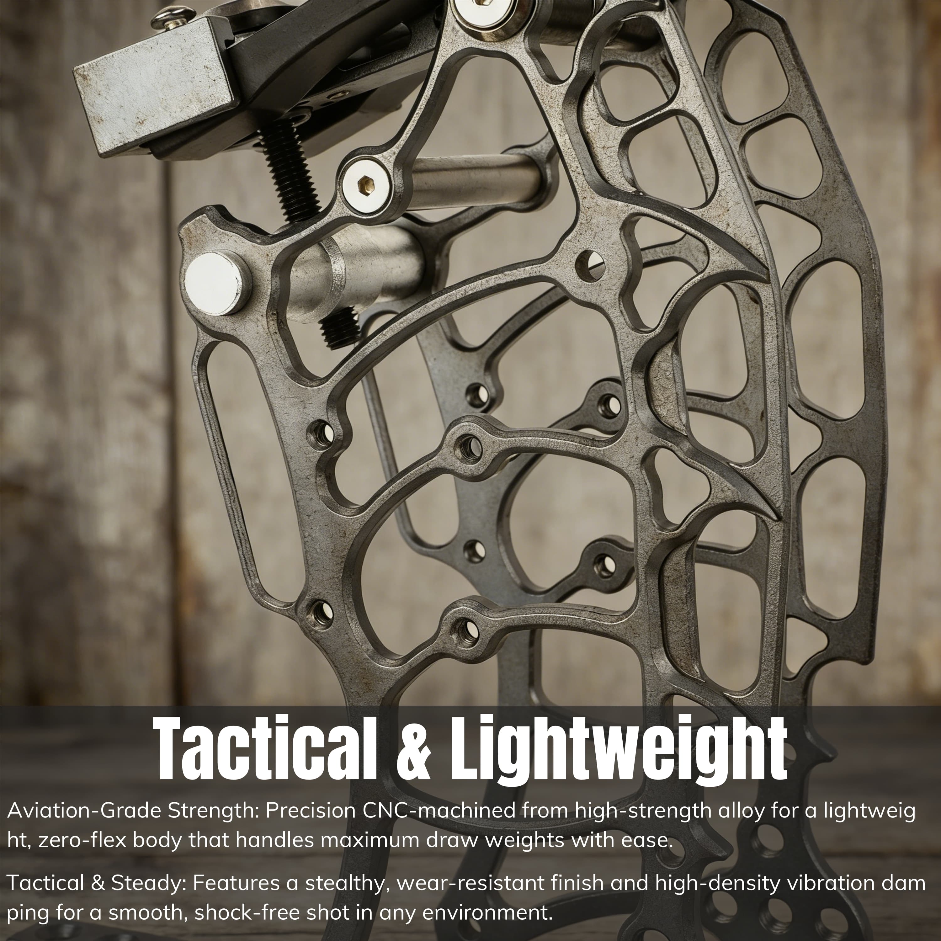 WOLFMAN Dual-Use Compound Bow 30-70LBS Steel Ball Arrow