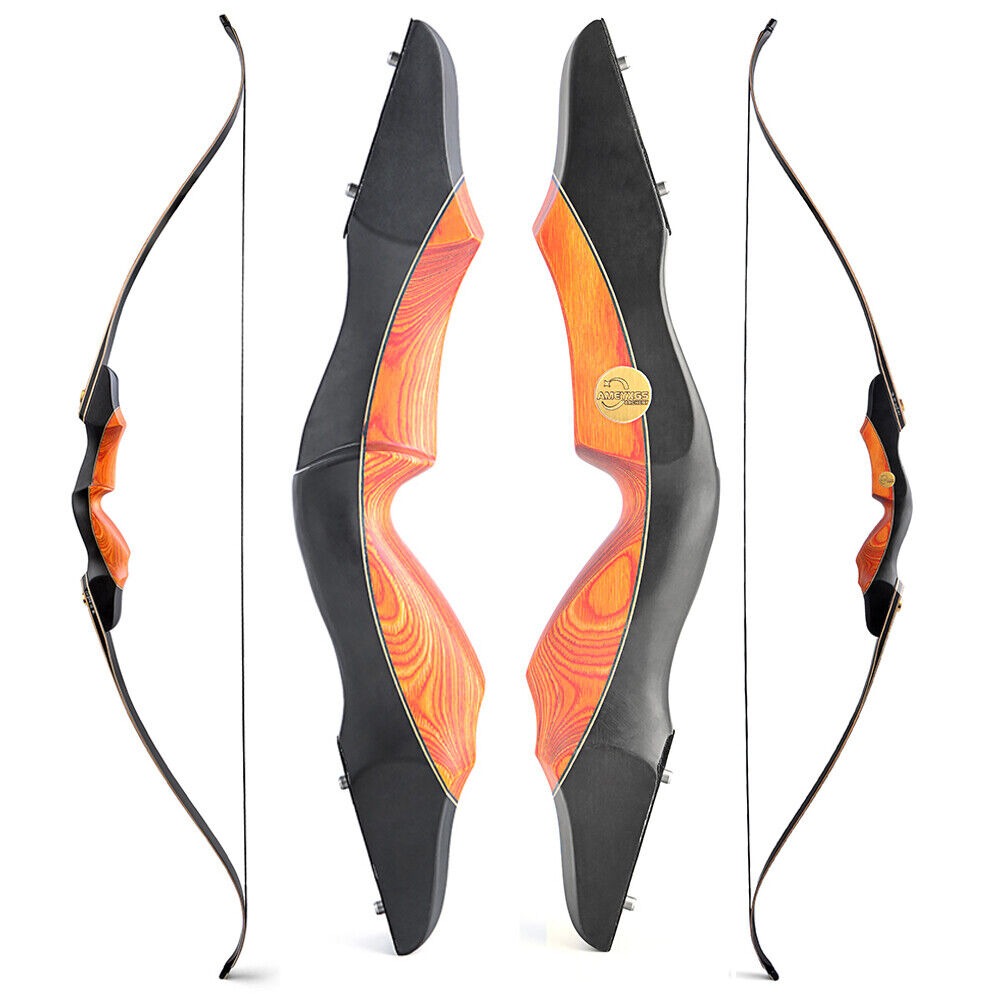 Takedown Recurve Bow Arrow Set 60" 25-60lb Archery Hunting