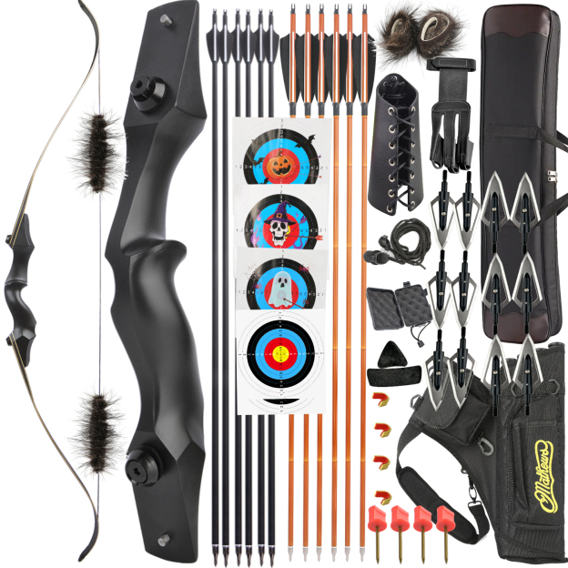 Junxing F171A F178A Takedown Recurve Bow Set for Hunting & Target