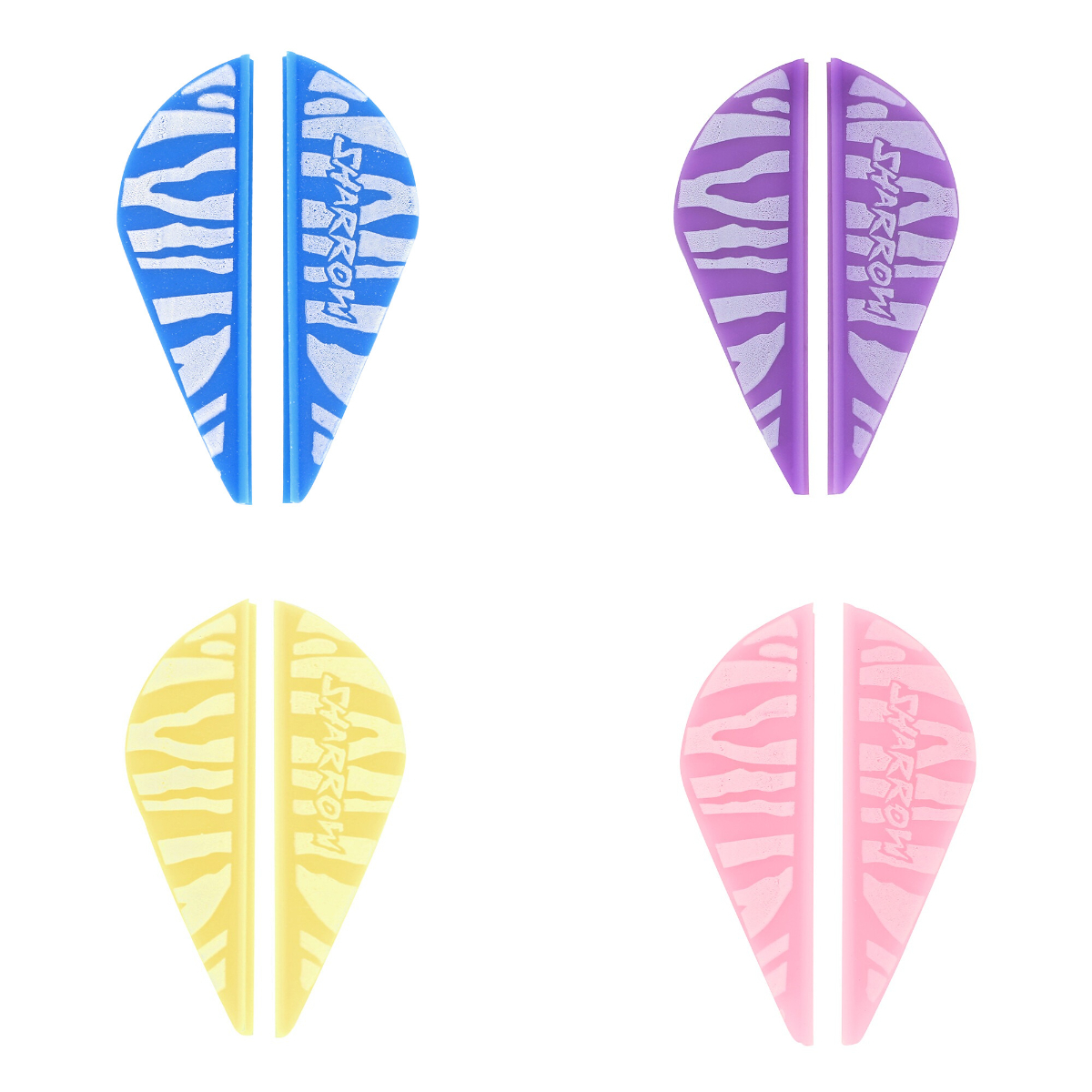 Rubber Arrow Vanes 2" for Target and Hunting Arrows