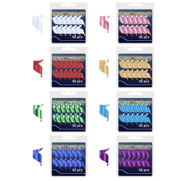 Pandarus Arrow Spin Vanes 1.75" 2" Spiral Feather