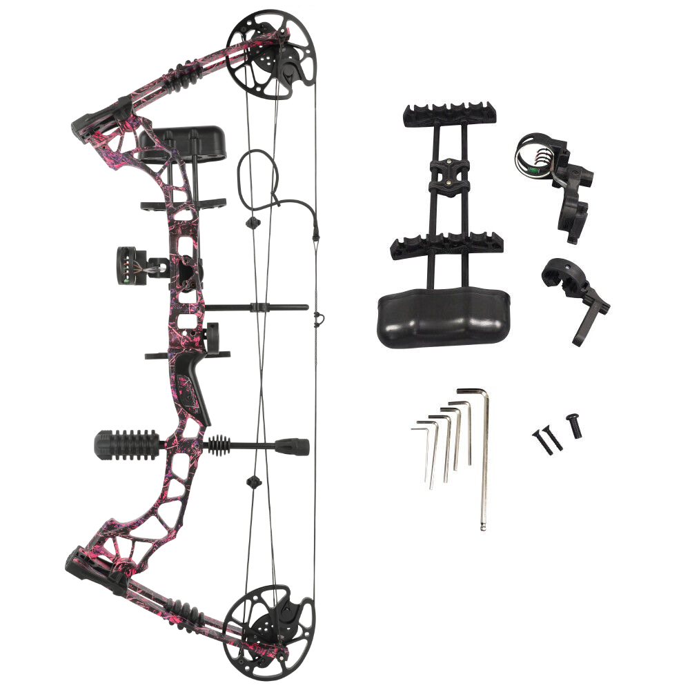 Hunting Compound Bow Arrows Set 30-70lbs Archery Shooting