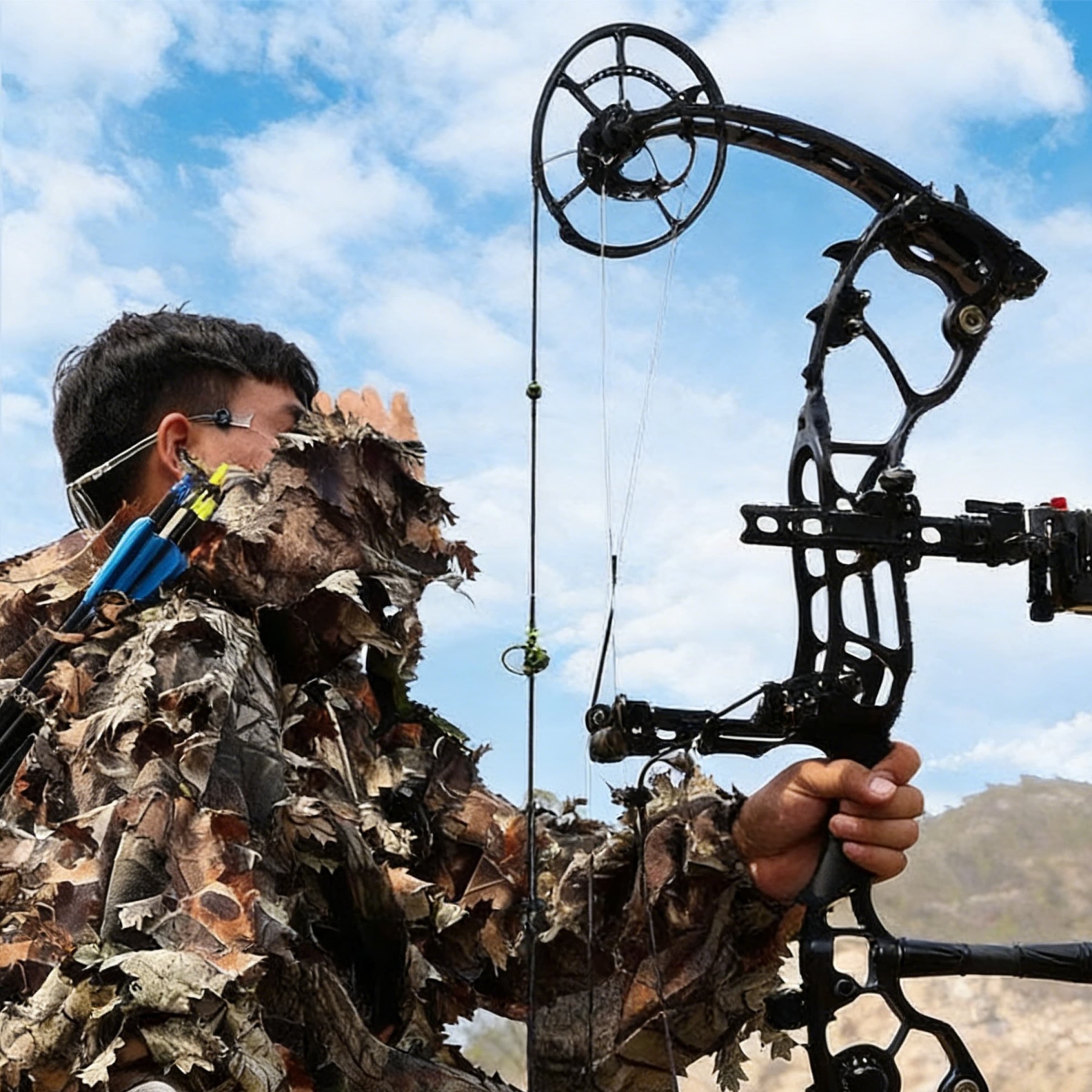 WOLFMAN Compound Bow 50-70lbs Archery Hunting Shooting