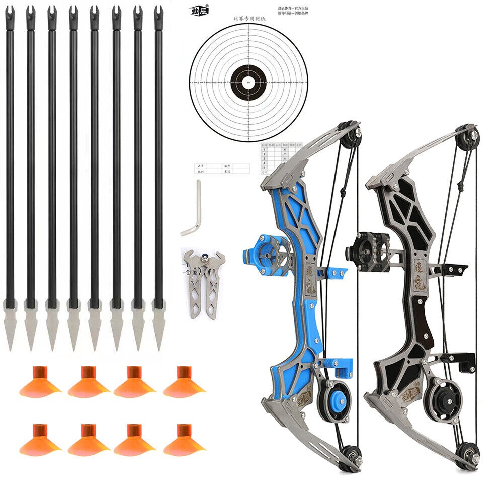 9" Mini Compound Bow Arrows Set Target  Practice Gift
