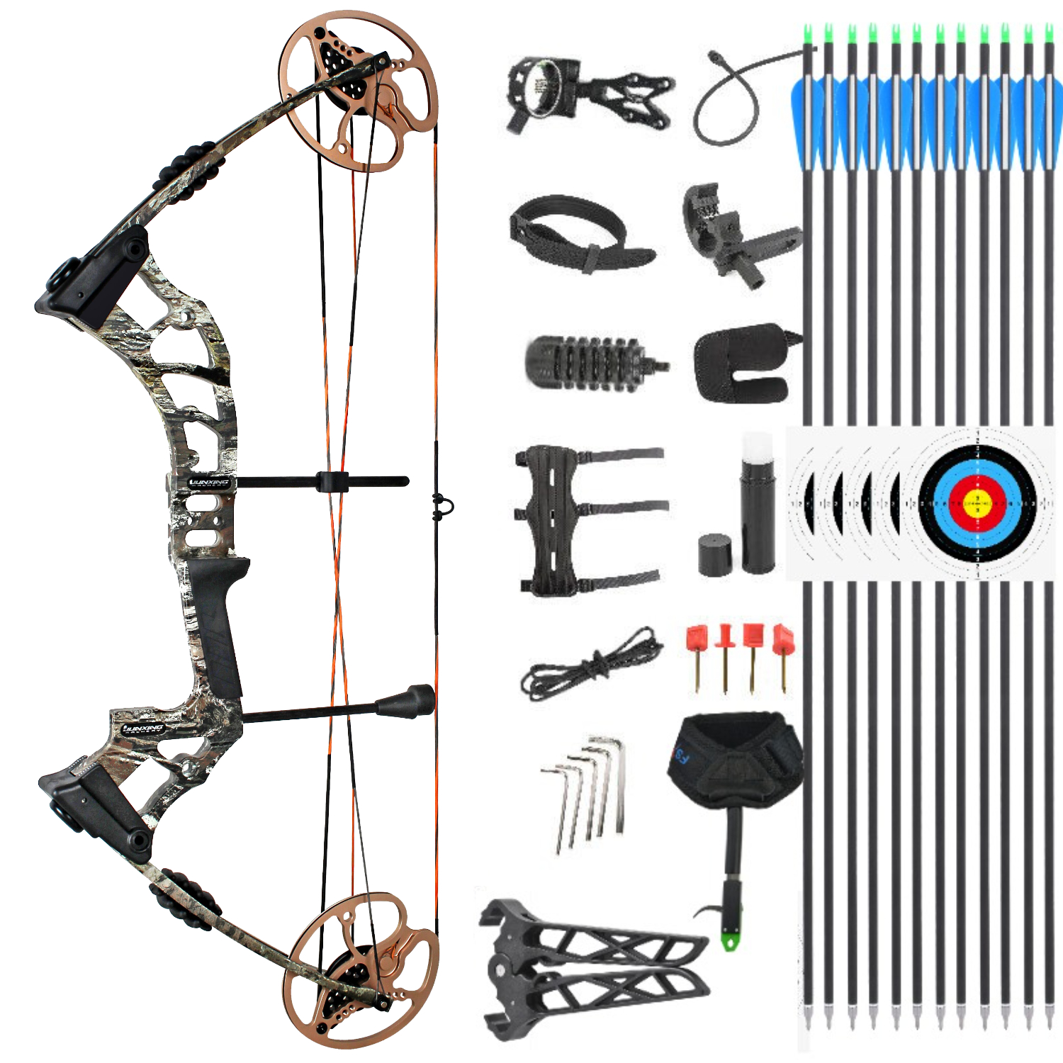 Junxing M121 Compound Bow for Outdoor Hunting RH