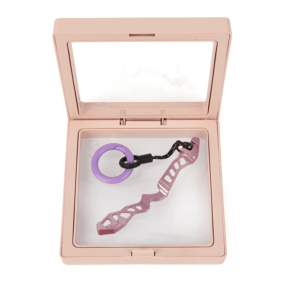 Archery Recurve Bow Riser Key Chain Aluminum Alloy Keyring