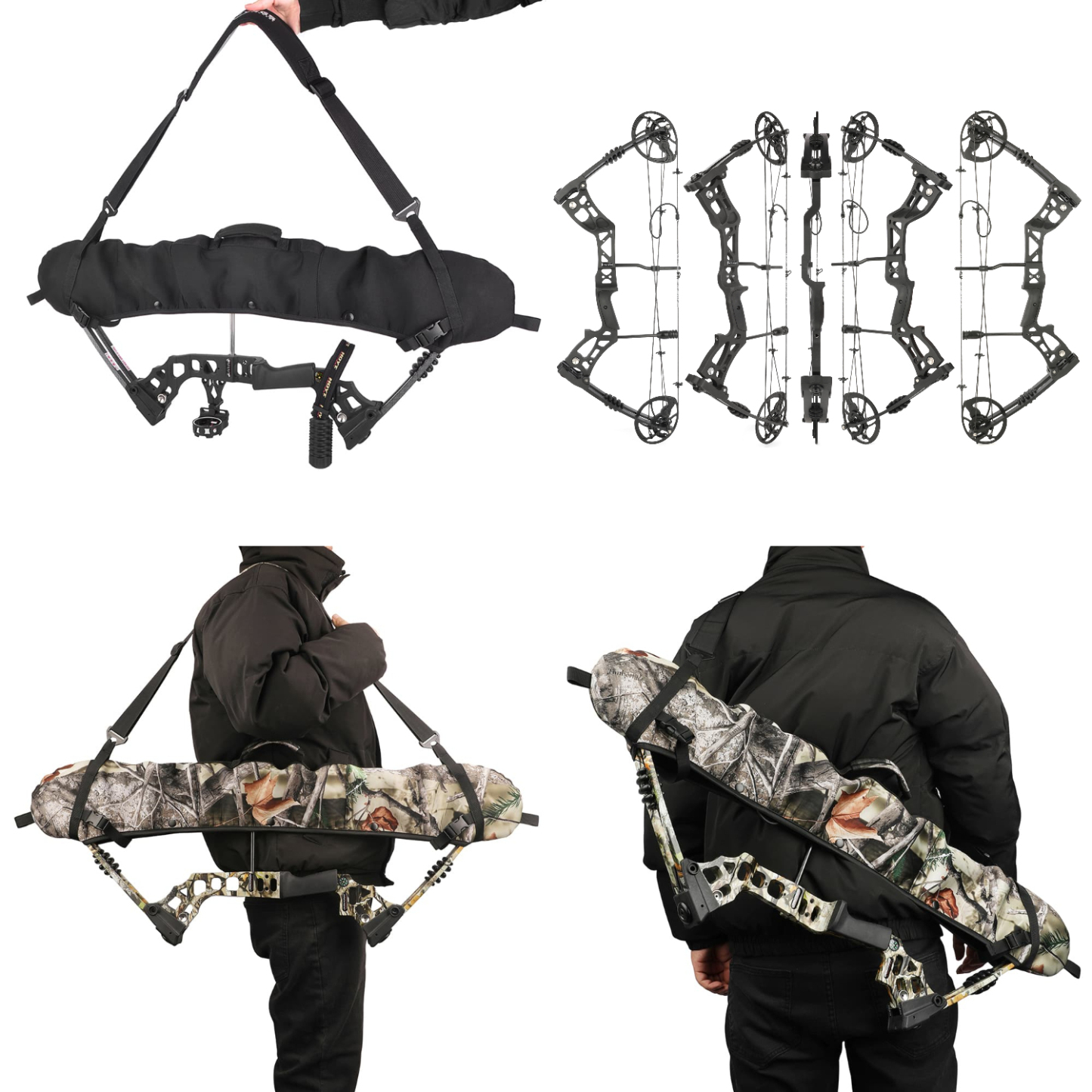 Hunting Compound Bow 30-70 lbs Adjustable Fishing